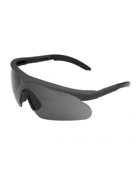 SwissEye Raptor Ballistic Glasses 3 lens kit black 10161