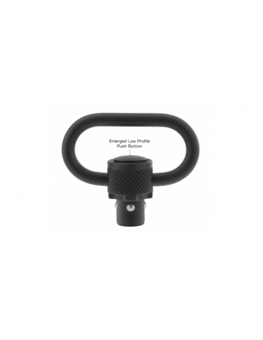 UTG Heavy Duty QD Sling Swivel 36 mm Steel Black TL-QDSW38