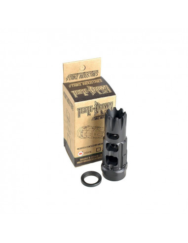 Strike Industries Triple Crown Compensator SI-TC-Comp-223/5.56