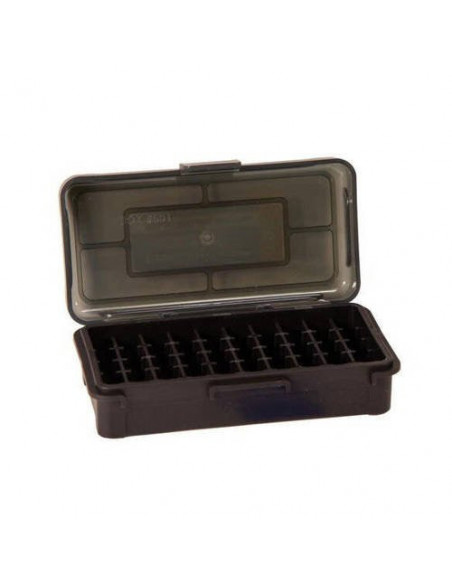 Frankford Arsenal Hinge-Top Ammo Box .25 ACP, .380 Auto, 9mm - 50 pcs Frankford Arsenal Hinge-Top Ammo Box .25 ACP, .380 Auto, 9mm - 50 pcs
