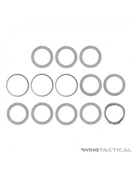 Strike Industries AR Shim Set .223 / 5,56 mm 13 pieces SI-AR-SHIM-223 Strike Industries AR Shim Set .223 / 5,56 mm 13 pieces SI-AR-SHIM-223