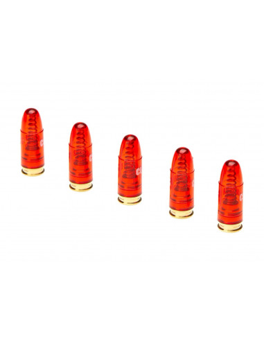 Clawgear Snap Cap 9x19mm dummy rounds for training 5 pack