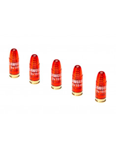 Clawgear Snap Caps 9x19mm dummy rounds for training 5 pack