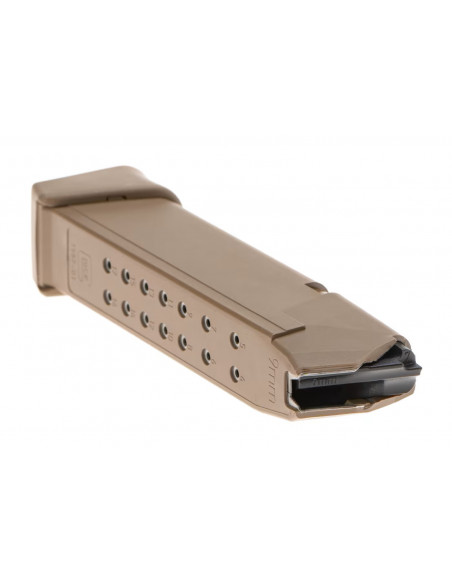 Glock Magazine 19X Coyote 19 rounds 9MM LUGER Glock Magazine 19X Coyote 19 rounds 9MM LUGER