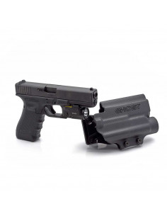 Ghost Civilian SF handgun holster with light or red dot 2