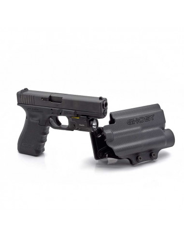 Ghost Civilian SF handgun holster with light or red dot