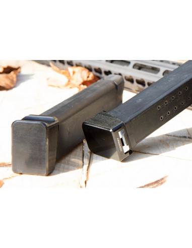 Armanov Elegance Line +2 Rounds Magazine Base Pad for Glock 17/19/34