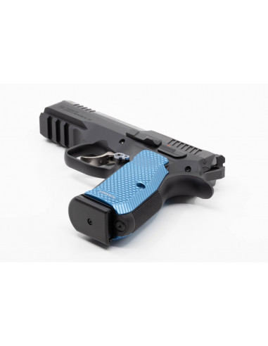 Armanov SpidErgo Gen2 rankenos kriaunos CZ Shadow 2 Compact mėlyna