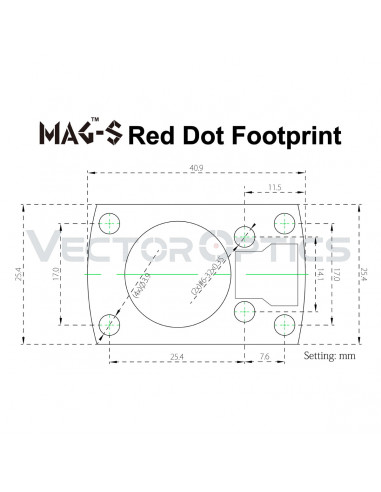 Vector Optics Red Dot Sight Frenzy-S 1x16x22 3MOA SCRD-49