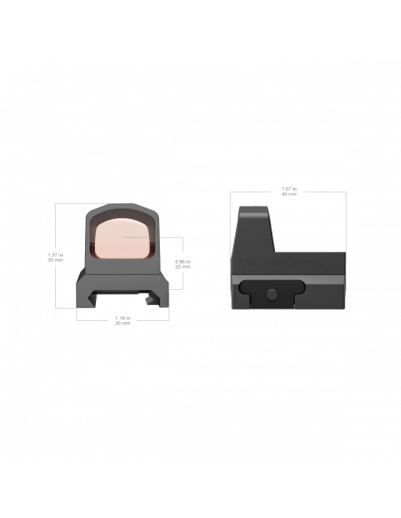 Vector Optics Red Dot Sight Frenzy-S 1x16x22 3MOA SCRD-49 Vector Optics Red Dot Sight Frenzy-S 1x16x22 3MOA SCRD-49