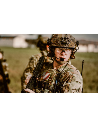 Wiley X Saber Advanced 308G OD Green glasses (3 shields)