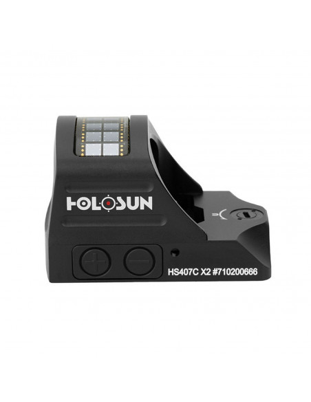 Holosun HS407C X2 2MOA Solar Red Dot Sight for pistols Holosun HS407C X2 2MOA Solar Red Dot Sight for pistols