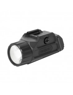 Holosun P.ID 1000 lumen tactical rechargeable weapon flashlight mounted on a pistol