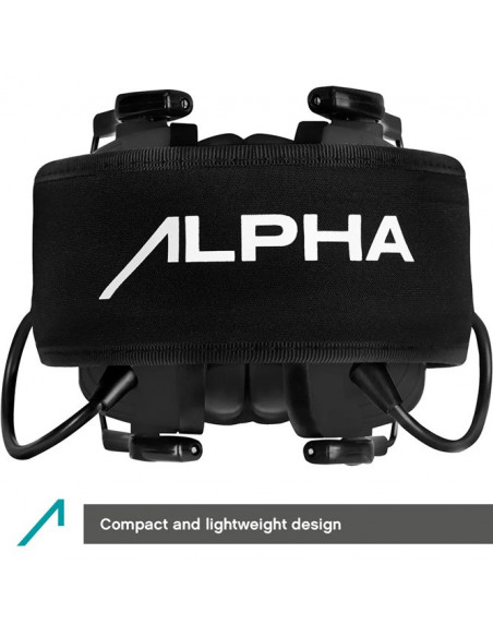 ACE Alpha Aktyvios apsauginės šaudymo ausinės SNR 29 dB juoda