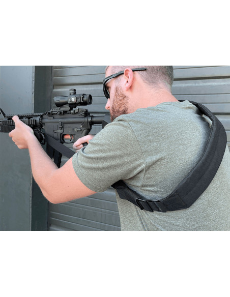 UTG Bolla 1-2 Point Bungee Sling with QD Sling Swivel Black PVC-GB508B UTG Bolla 1-2 Point Bungee Sling with QD Sling Swivel Black PVC-GB508B