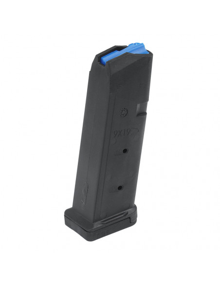 UTG polimerinė dėtuvė GLOCK 19 pistoletams 9x19mm 15 šovinių RBT-GL915 UTG polimerinė dėtuvė GLOCK 19 pistoletams 9x19mm 15 šovinių RBT-GL915