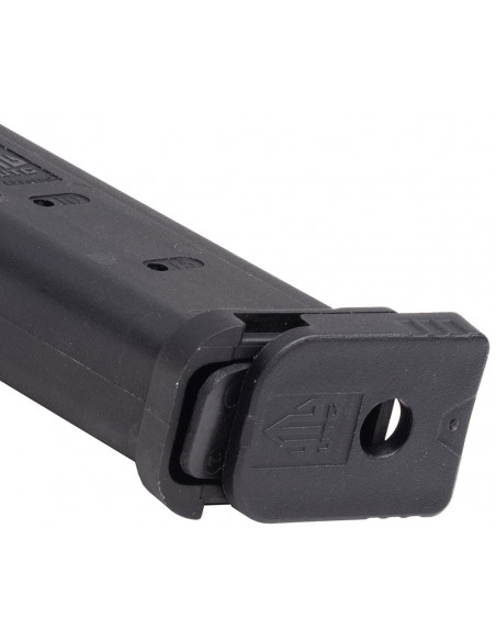 UTG polimerinė dėtuvė GLOCK 19 pistoletams 9x19mm 15 šovinių RBT-GL915 UTG polimerinė dėtuvė GLOCK 19 pistoletams 9x19mm 15 šovinių RBT-GL915