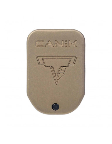 Canik TTI Combat 19-round pistol magazine with MMAC-804 extended base 9x19mm