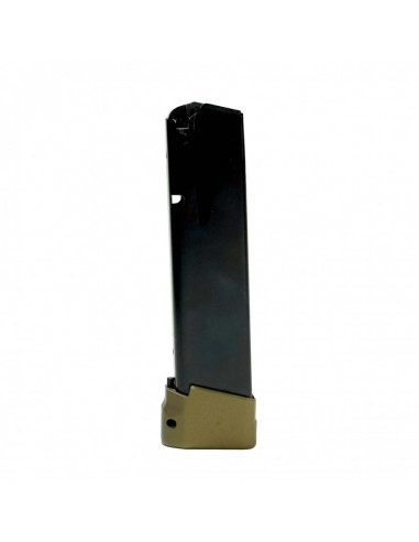 Canik TTI Combat 19-round pistol magazine with MMAC-804 extended base 9x19mm