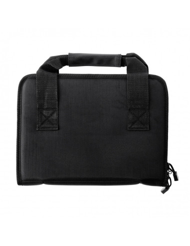 UTG Homeland security Deluxe Double Pistol Case PVC‑PC02B priekis, juodas