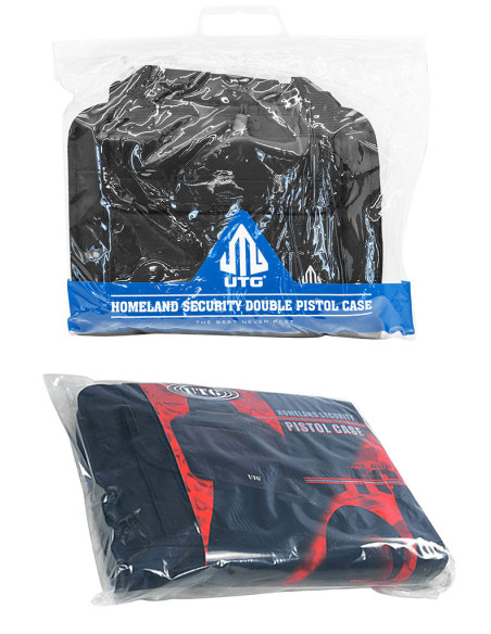 UTG Homeland security Deluxe Double Pistol Case PVC‑PC02B UTG Homeland security Deluxe Double Pistol Case PVC‑PC02B