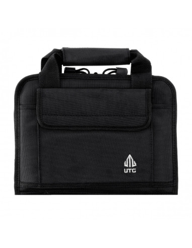 UTG vieno pistoleto dėklas PVC-PC01B vaizdas iš priekio, juodas