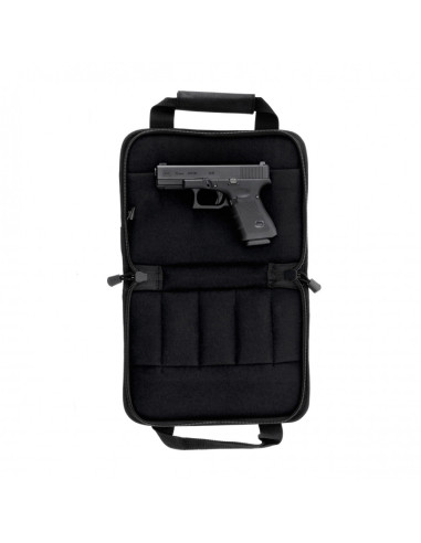 UTG PVC-PC01B case for 1 pistol and 3 magazines black