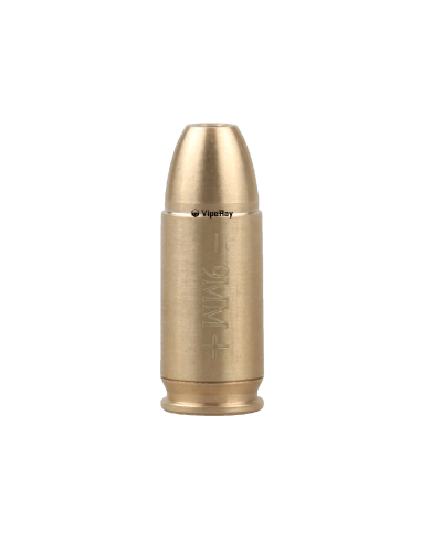 Vector Optics Laser Cartridge 9mm Raudonas lazerinė kulka prišaudymui SCBCR-11