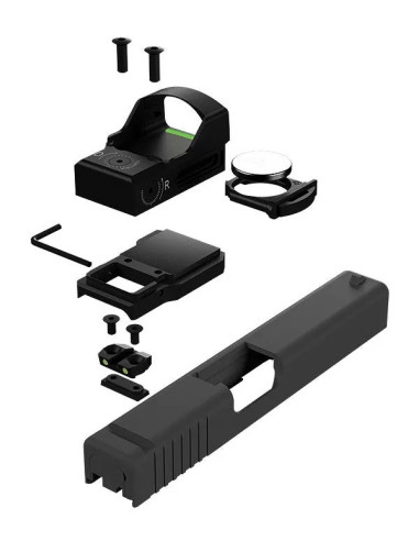 CAT SM2 Magnetic mount Sight red dot For Glock pistols