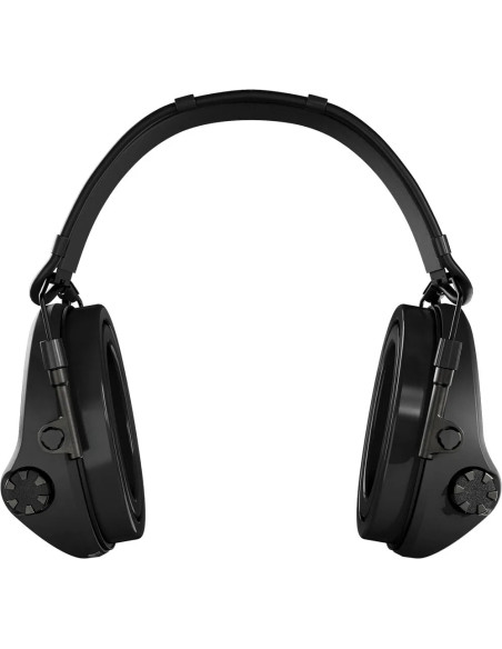 Sordin Supreme Headband X2 elektroninės aktyvios apsauginės šaudymo ausinės 301004-10G juoda
