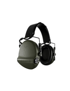 Sordin X2 Headband Leather GEL elektroninės aktyvios apsauginės šaudymo ausinės Žalia