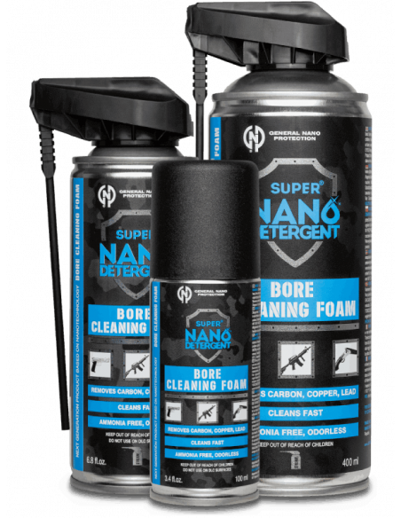 General Nano Protection Super Nano Detergent gun Bore Cleaning Foam General Nano Protection Super Nano Detergent gun Bore Cleaning Foam