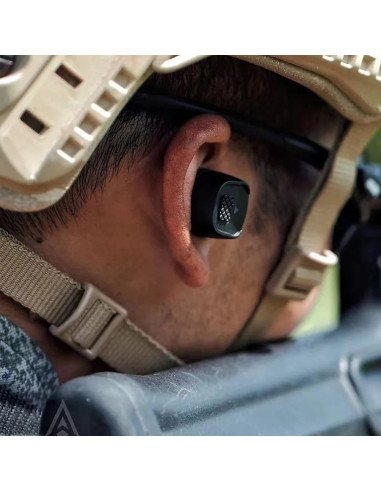 Earmor M20T Pro aktyvios klausos apsauginės šaudymo ausinės ausų kištukai M20TPRO-BK juoda