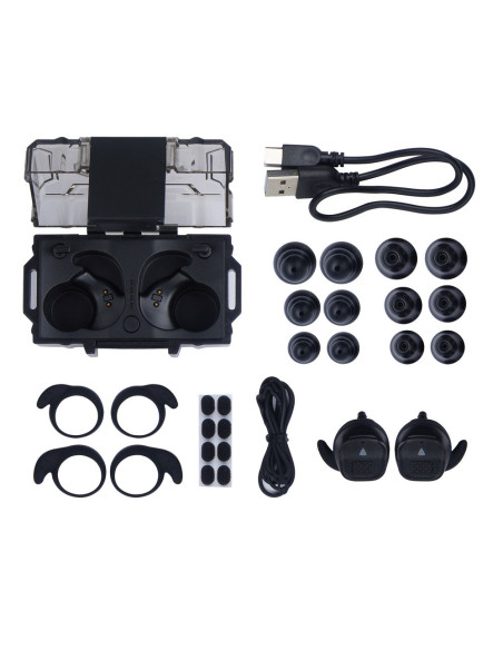 Earmor M20T Pro active hearing protectors Bluetooth 5.4 black M20TPRO-BK