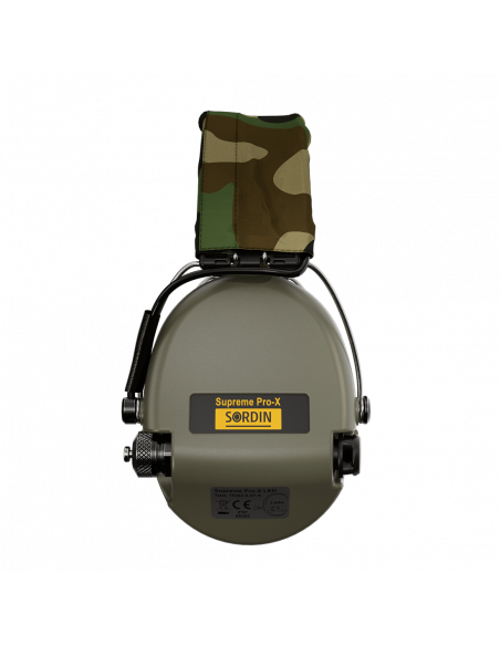 Sordin Supreme Pro-X LED active hearing protector Sordin Supreme Pro-X LED active hearing protector