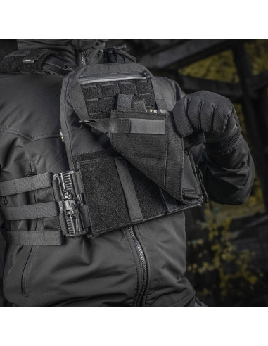 M-Tac Cuirass QRS Taktinė liemenė plate carrier S/M 10156002 juoda