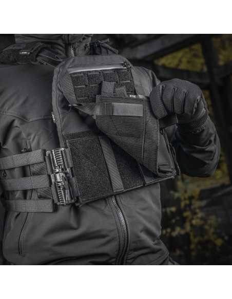 M-Tac Cuirass QRS Taktinė liemenė plate carrier S/M 10156002 juoda