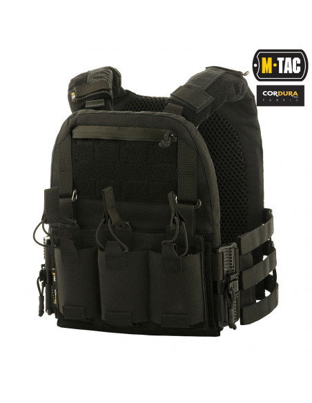 M-Tac Cuirass QRS Taktinė liemenė plate carrier S/M 10156002 juoda