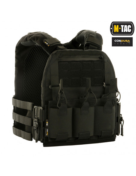M-Tac Cuirass QRS Taktinė liemenė plate carrier S/M 10156002 juoda