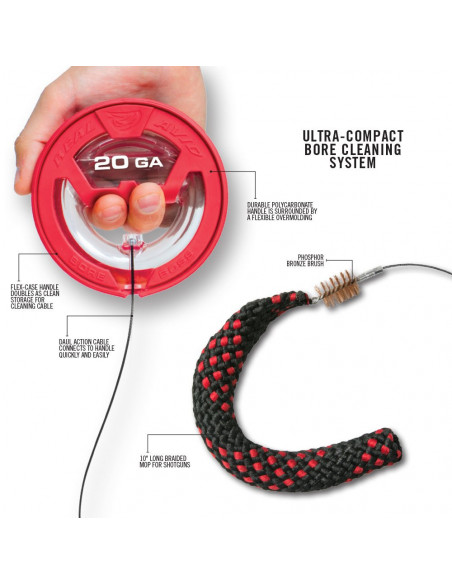 Real Avid Bore Boss valymo virvė 20 GA - AVBB20G