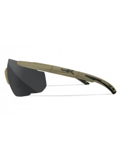 Wiley X Saber Advanced 308T Tan glasses (3 shields) 2