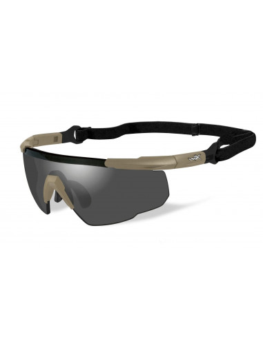 Wiley X Saber Advanced 308T Tan glasses (3 shields)