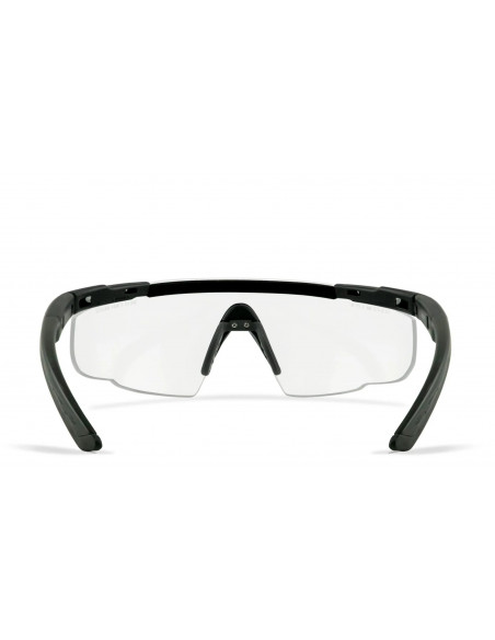 Wiley X Saber Advanced 317 Safety Glasses Clear / Grey Wiley X Saber Advanced 317 Safety Glasses Clear / Grey