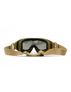 Wiley X Spear Dual Lens Tan Grey/Clear/Light Rust SP293DLT 2