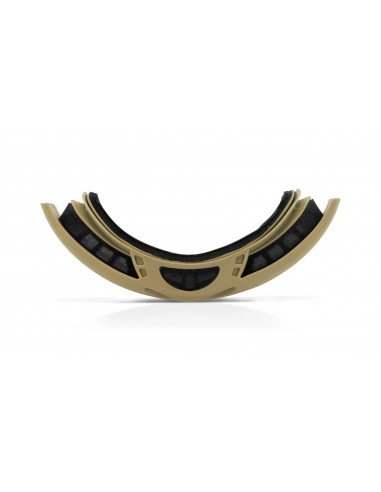 Wiley X Spear Dual Lens Tan Goggle - Grey/Clear/Light Rust Shields