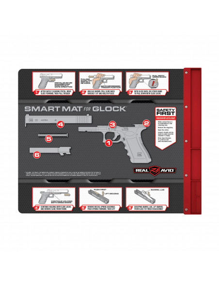 Real Avid Glock Smart Mat ginklo valymo kilimėlis AVGLOCKSM