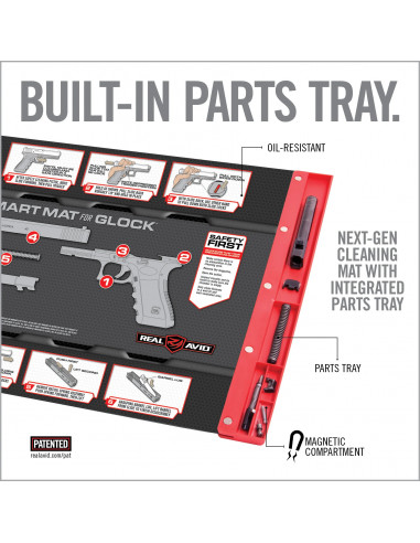 Real Avid Glock Smart Mat ginklo valymo kilimėlis AVGLOCKSM