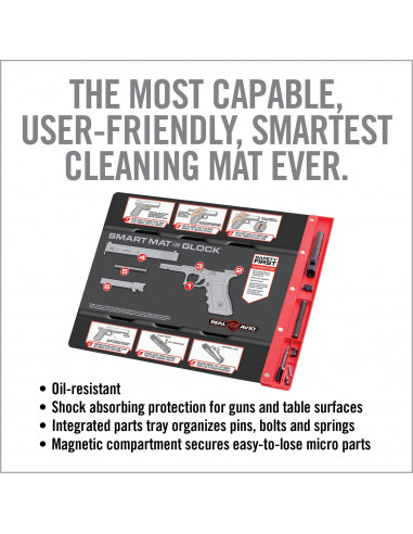 Real Avid Glock Smart Mat ginklo valymo kilimėlis AVGLOCKSM