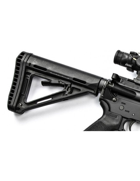 Magpul MOE AR-15 / M4 Mil-Spec Carbine Stock Buožė MAG400 Juoda Magpul MOE AR-15 / M4 Mil-Spec Carbine Stock Buožė MAG400 Juoda