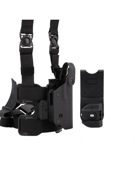 GHOST 5.2 Holster with rotation and TL4 Leg module SET5D GHOST 5.2 Holster with rotation and TL4 Leg module SET5D